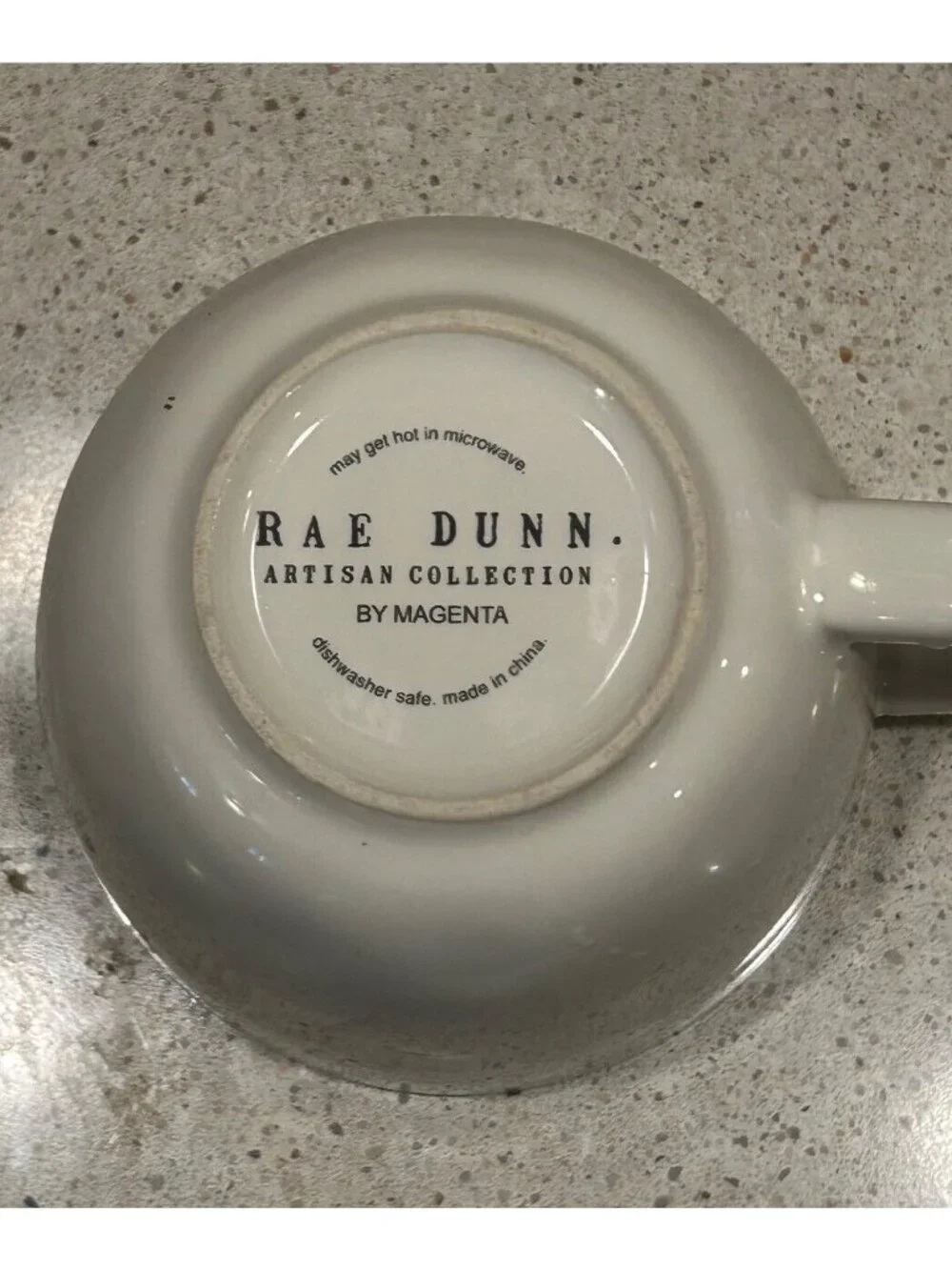 Rae Dunn Coffee Mug Artisan Collection Wedding Cake Love Mug Pink White